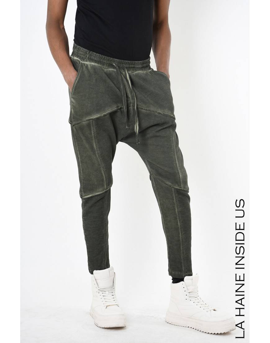 La haine inside us 3B LM199 PANTALONE Verde Convenienza