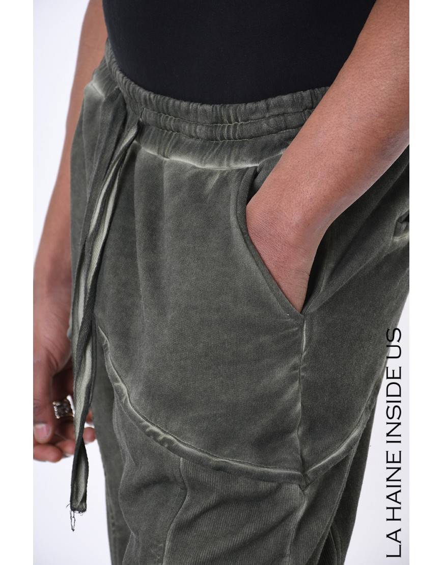 La haine inside us 3B LM199 PANTALONE Verde Convenienza