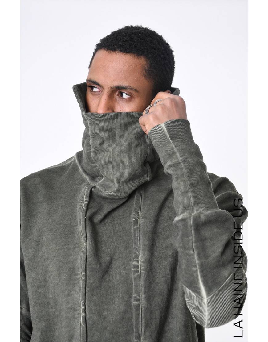 La haine inside us 3B LM200 FELPA Verde Presa