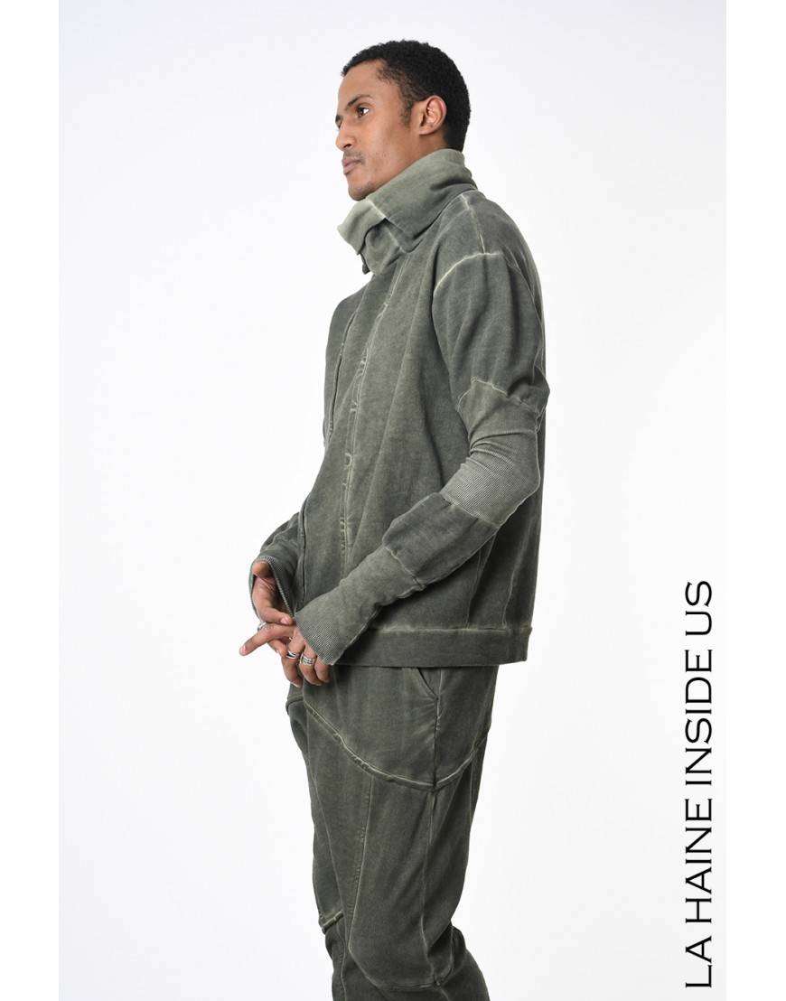 La haine inside us 3B LM200 FELPA Verde Presa
