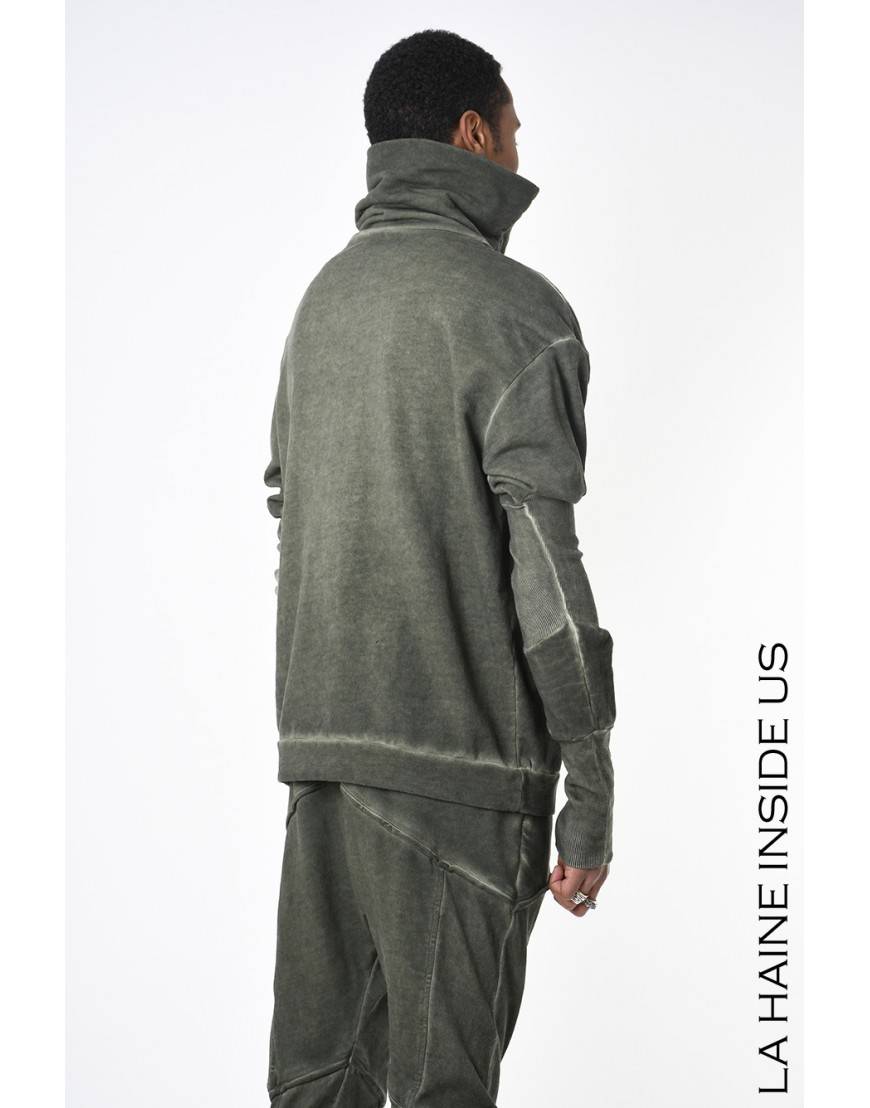 La haine inside us 3B LM200 FELPA Verde Presa