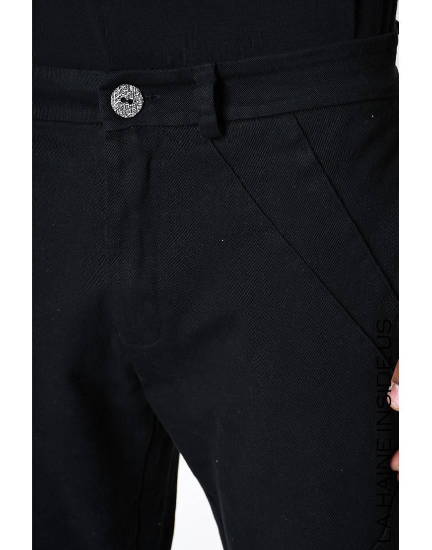 La haine inside us 3B LM228 PANTALONE Nero Economico