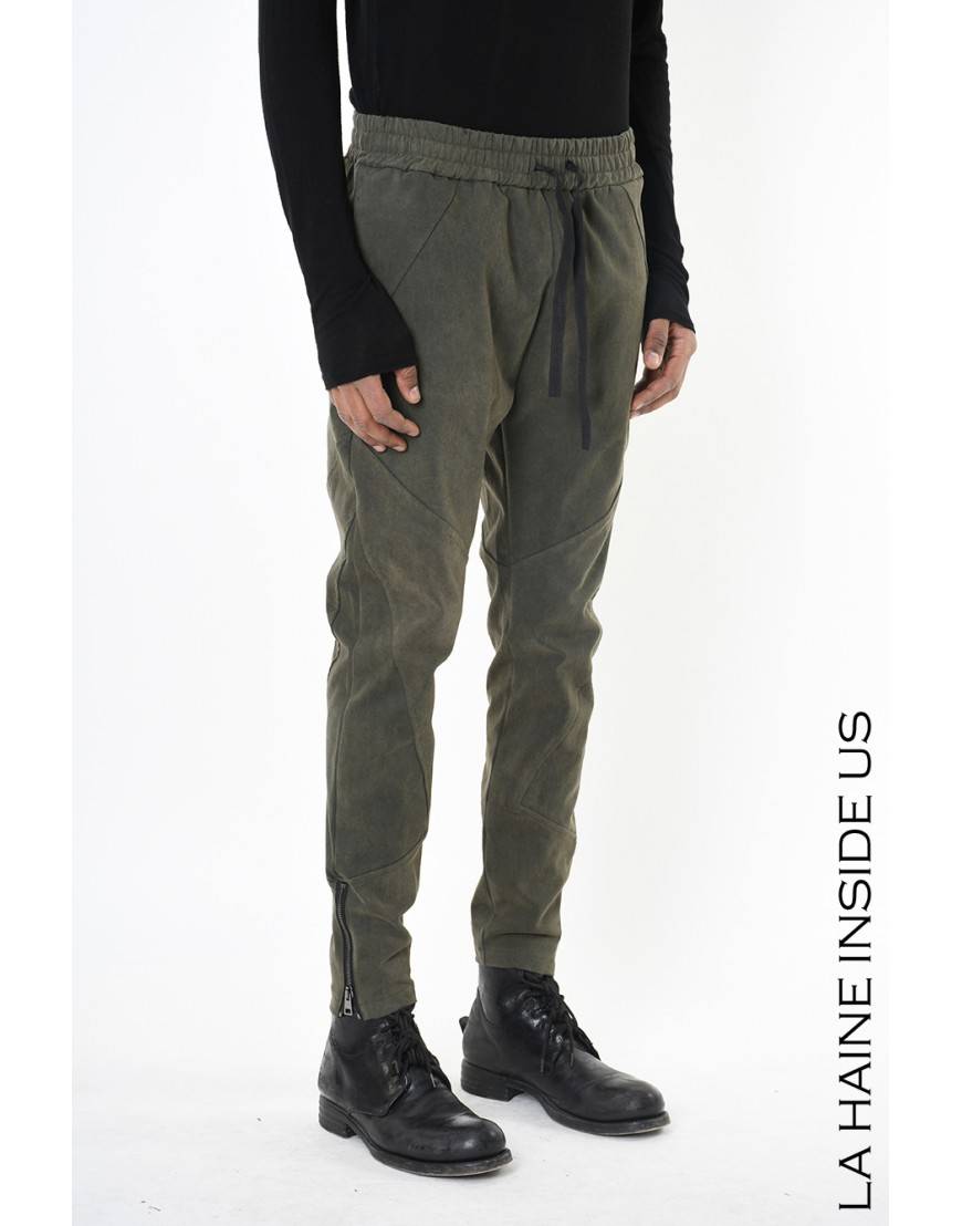 La haine inside us 3B LM271 PANTALONE Verde Offerte