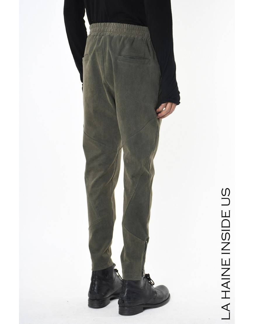 La haine inside us 3B LM271 PANTALONE Verde Offerte