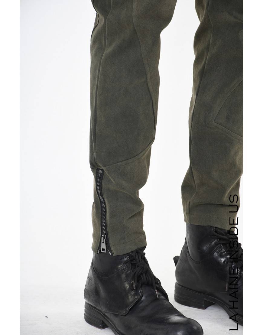 La haine inside us 3B LM271 PANTALONE Verde Offerte