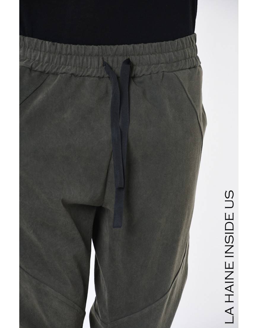 La haine inside us 3B LM271 PANTALONE Verde Offerte