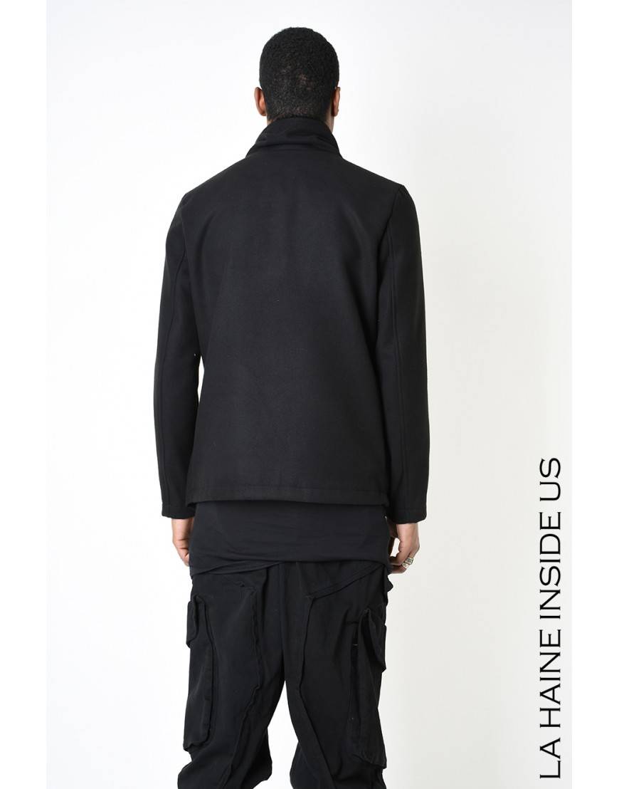 La haine inside us 3B LM185 CAPPOTTO Nero I Più Venduti