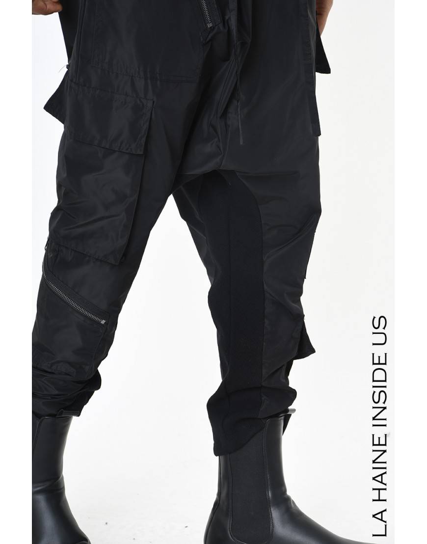 La haine inside us 3B LM189 PANTALONE Nero Vendite Flash
