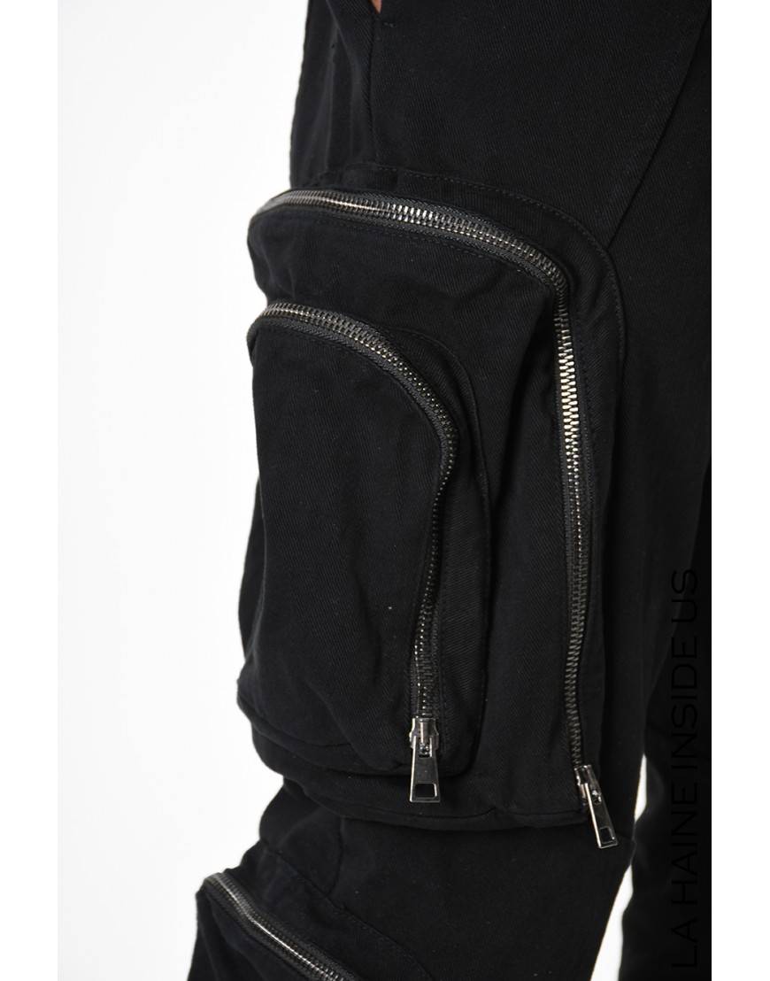 La haine inside us 3B LM190 PANTALONE Nero Negozio