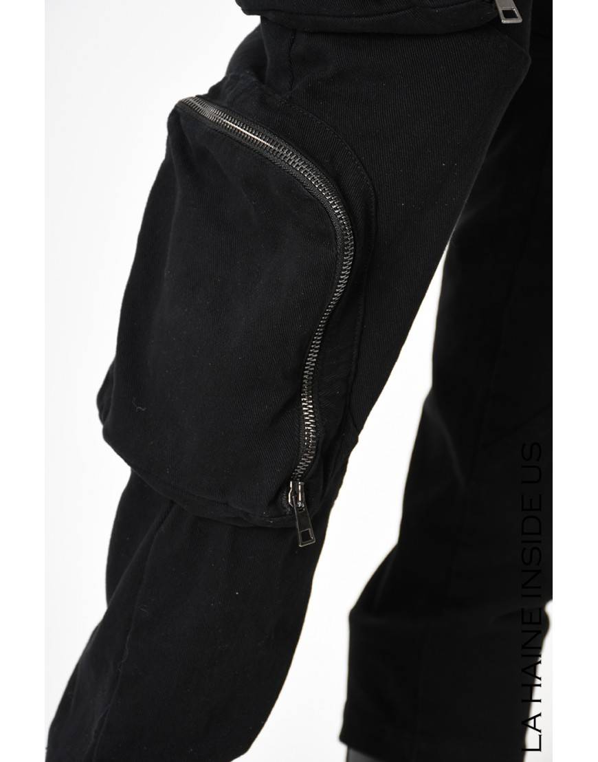 La haine inside us 3B LM190 PANTALONE Nero Negozio