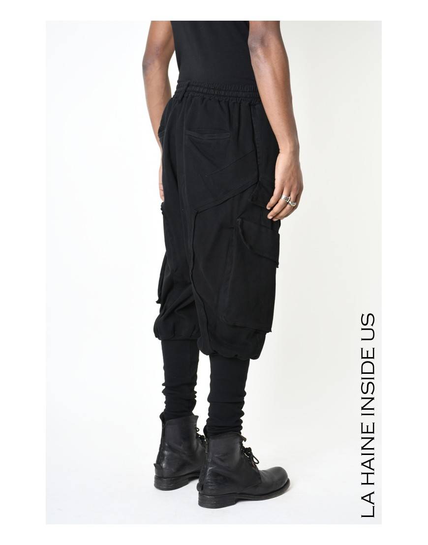 La haine inside us 3B LM191 PANTALONE Nero Nuova