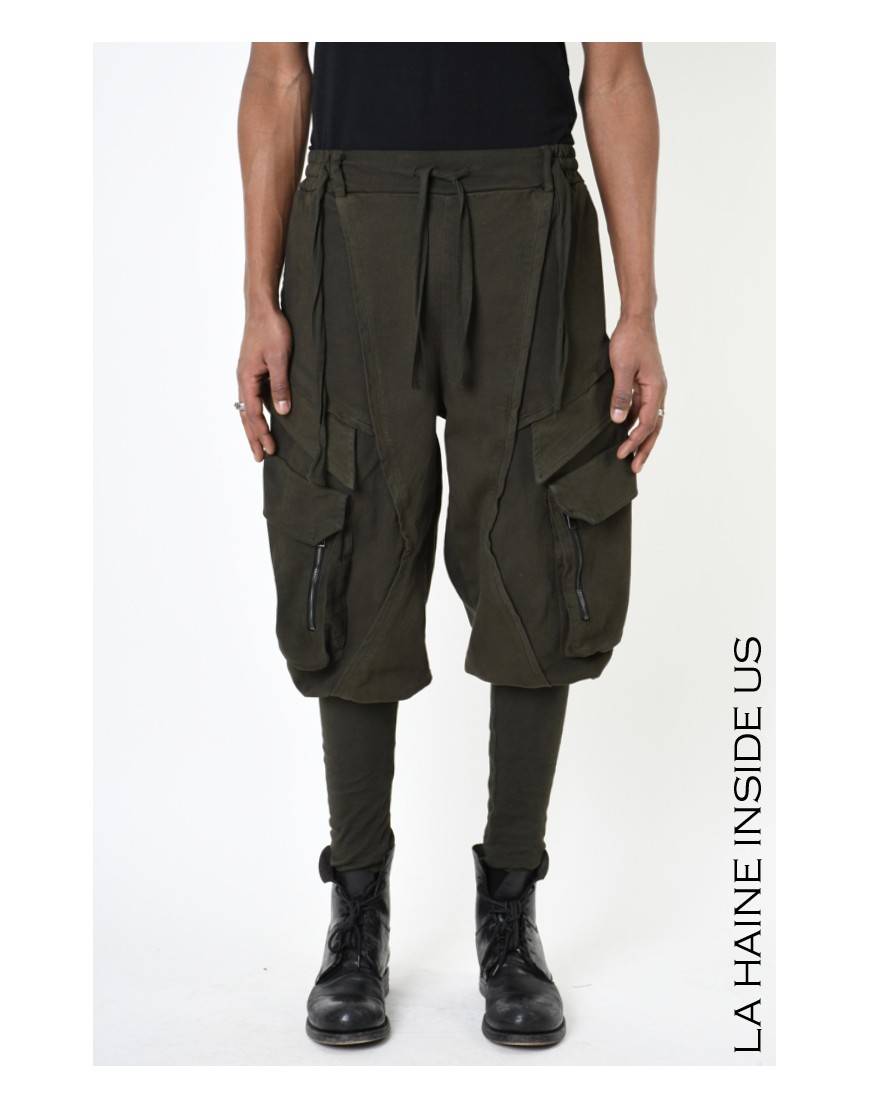 La haine inside us 3B LM191 PANTALONE Verde Moda