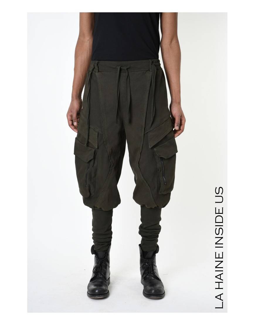 La haine inside us 3B LM191 PANTALONE Verde Moda