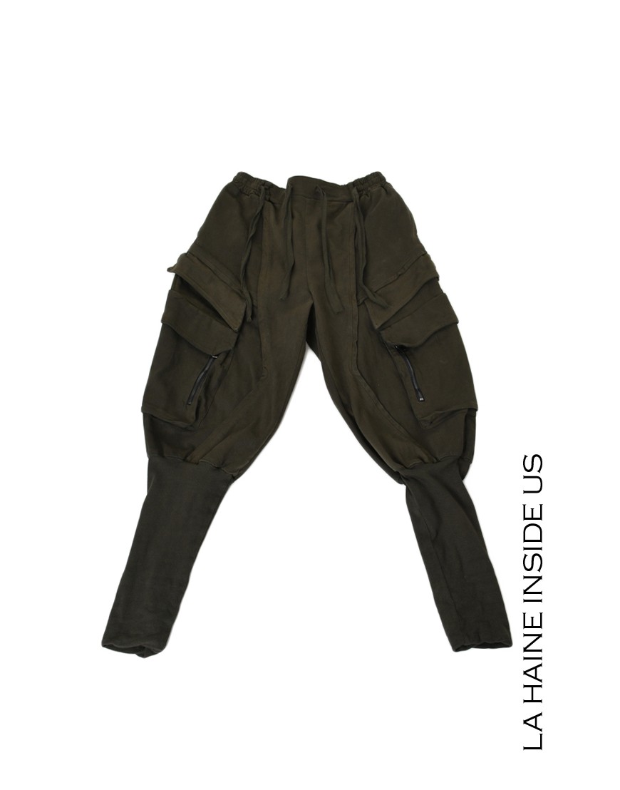 La haine inside us 3B LM191 PANTALONE Verde Moda
