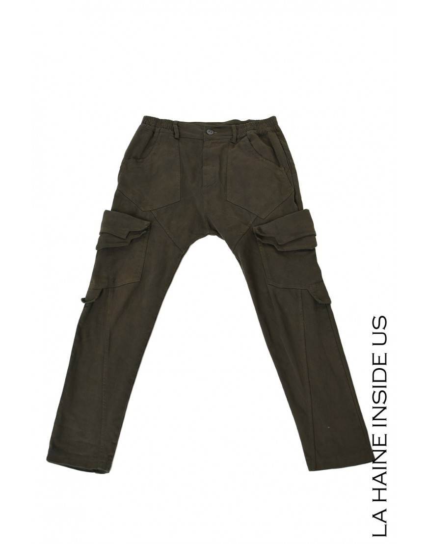La haine inside us 3B LM192 PANTALONE Verde Italy