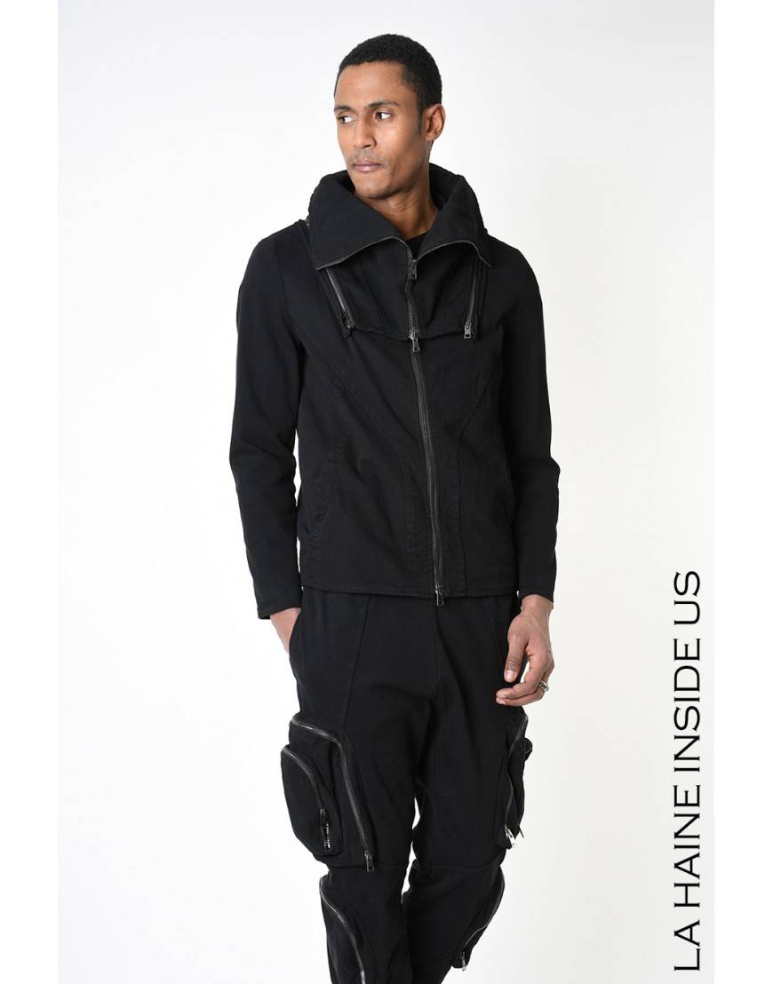 La haine inside us 3B LM194 GIUBBINO Nero In Linea