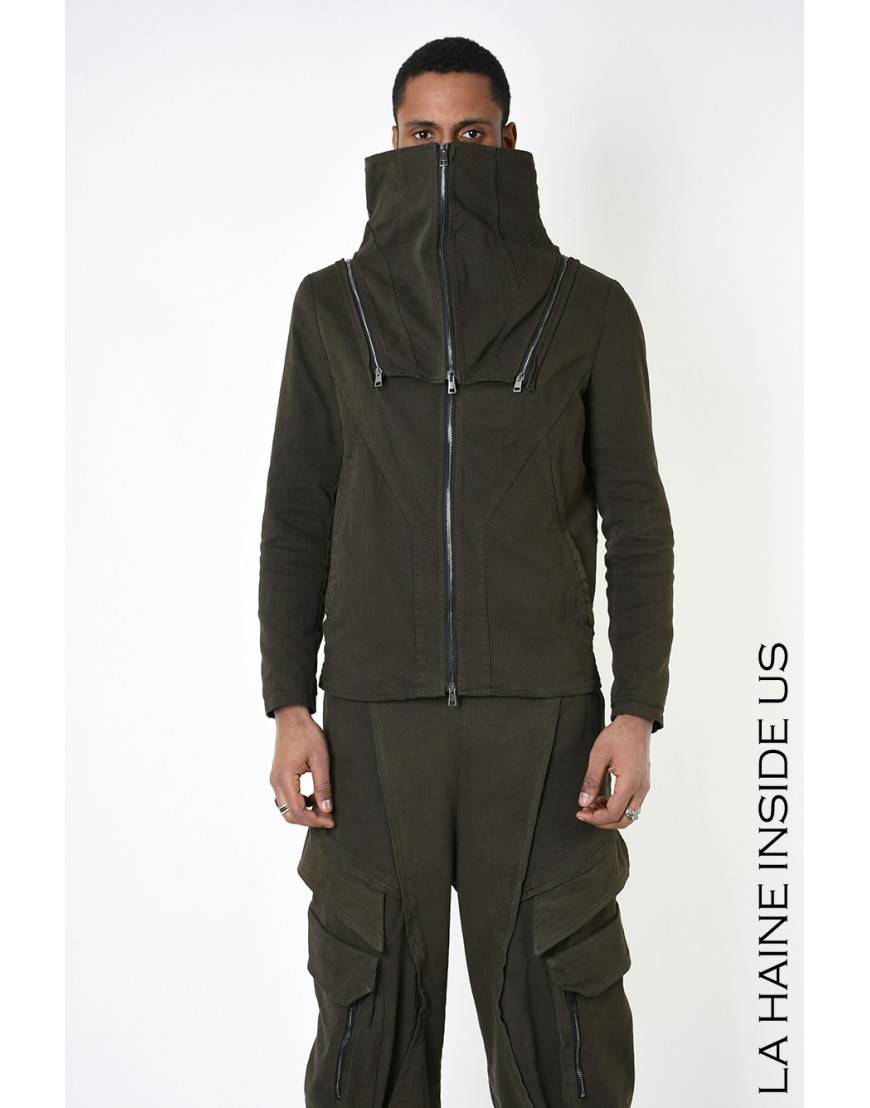 La haine inside us 3B LM194 GIUBBINO Verde Nuovo