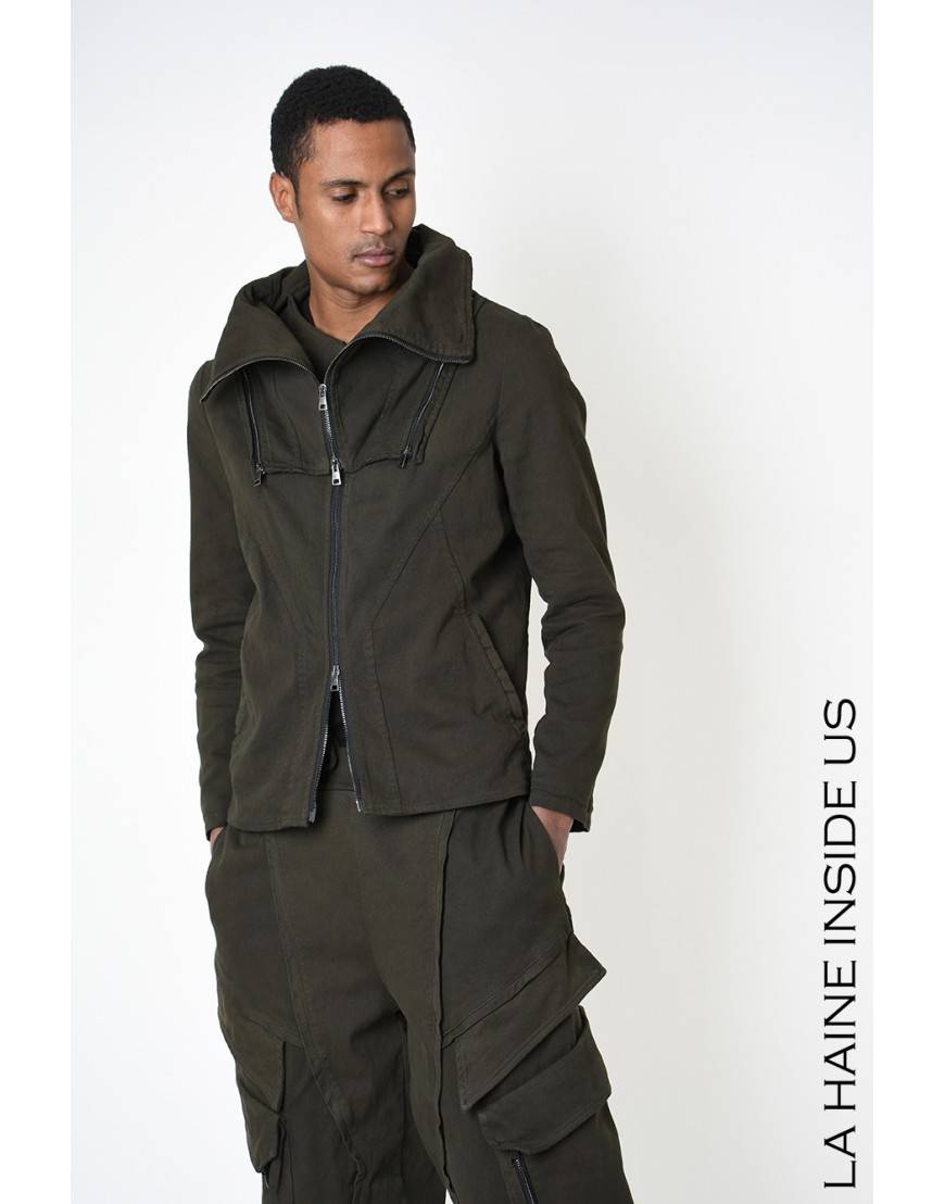 La haine inside us 3B LM194 GIUBBINO Verde Nuovo