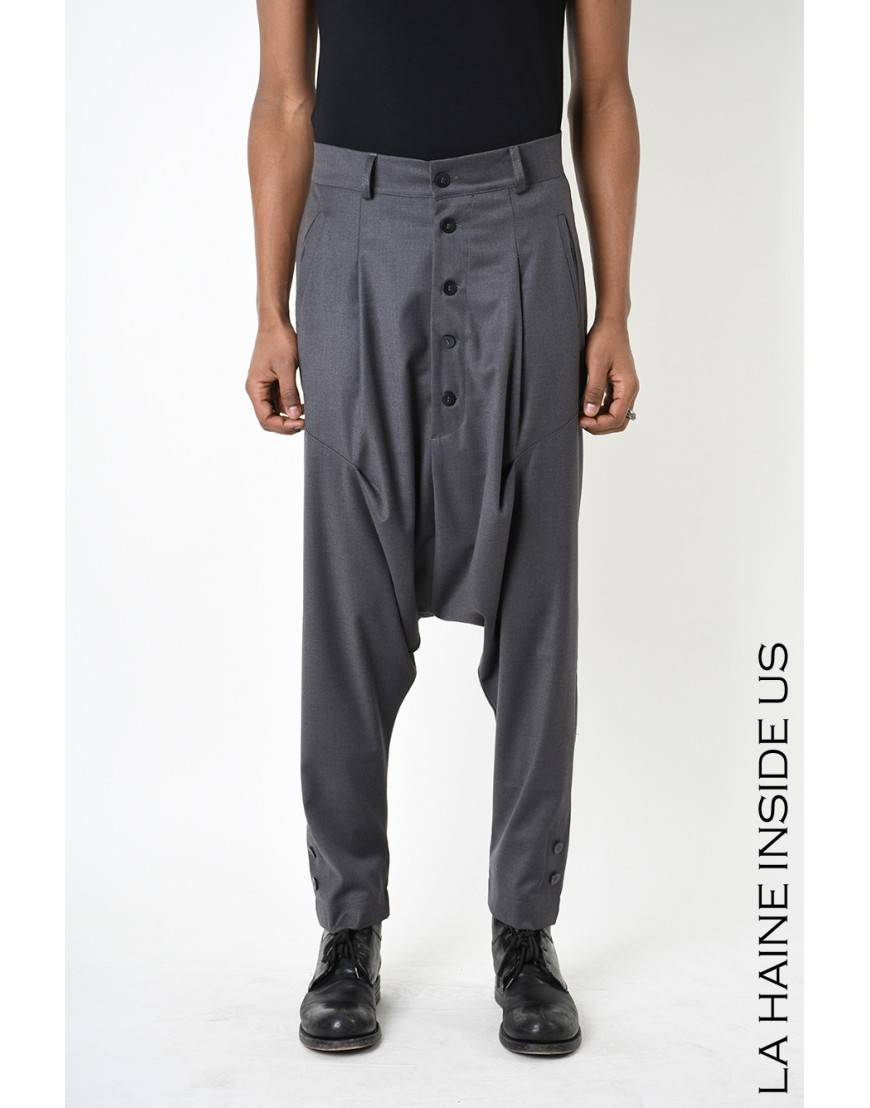La haine inside us 3B LM195 PANTALONE Grigio Qualità