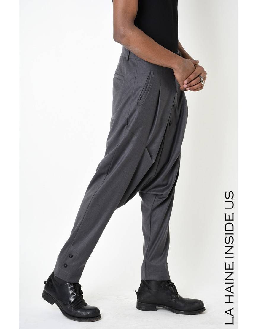 La haine inside us 3B LM195 PANTALONE Grigio Qualità