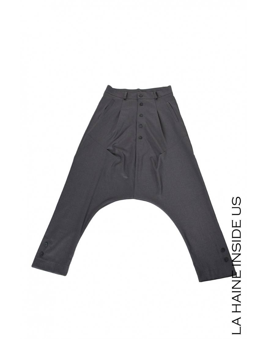 La haine inside us 3B LM195 PANTALONE Grigio Qualità