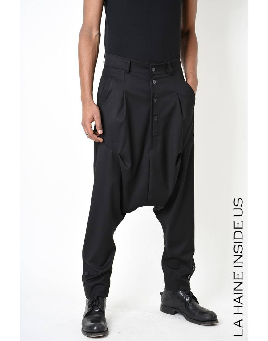 La haine inside us 3B LM195 PANTALONE Nero Vendita