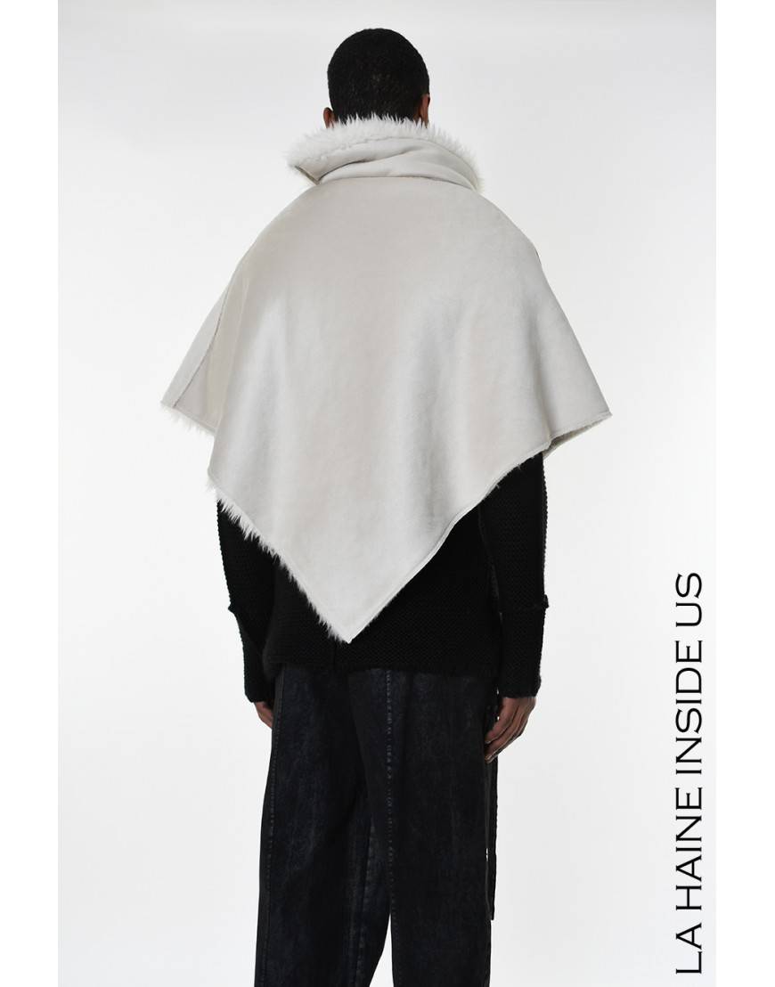 La haine inside us 4- LW862 PONCHO UNISEX U Ice Acquista Ora