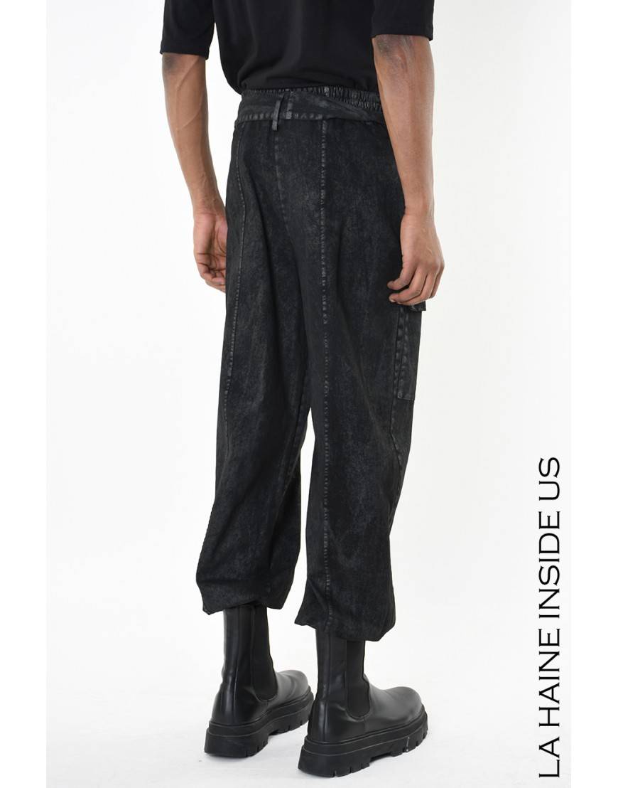 La haine inside us 4B LW880 PANTALONE UNISEX U Nero Fino Al -60%