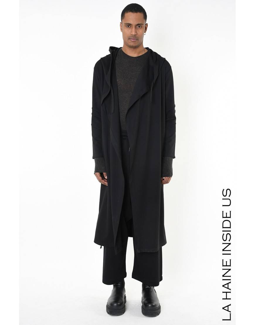La haine inside us 4M LW956 CARDIGAN UNISEX U Nero Presa