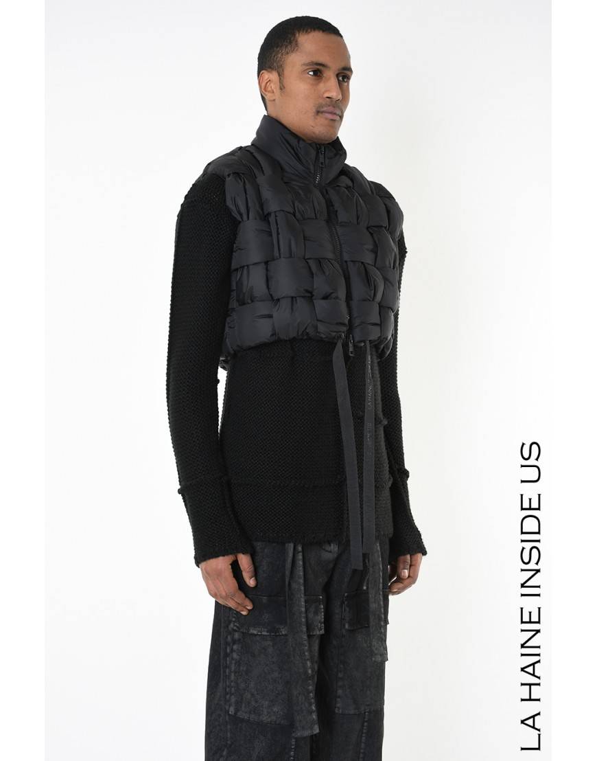 La haine inside us 4P LW941 PETTORINA UNISEX U Nero Offerta