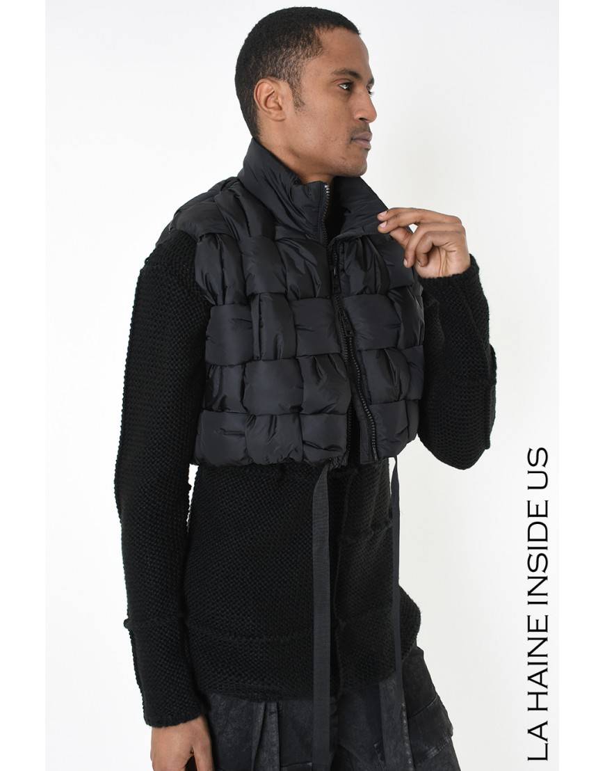 La haine inside us 4P LW941 PETTORINA UNISEX U Nero Offerta