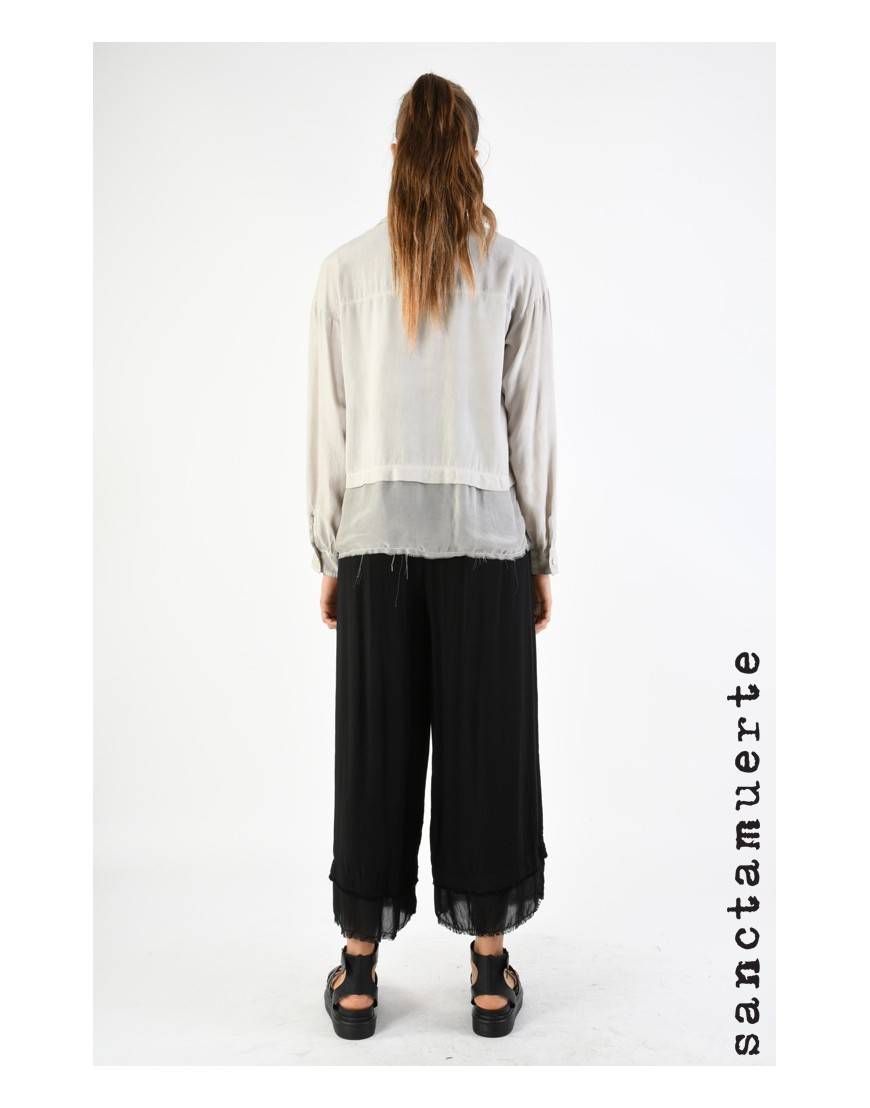 La haine inside us 9B SM334 CAMICIA Ivory Hotsell