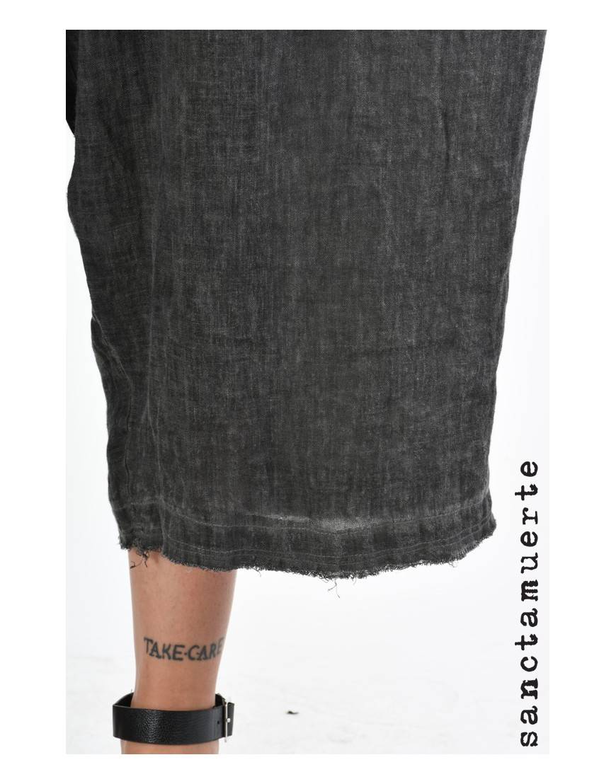 La haine inside us 9B SM364 PANTALONE Grigio 2025
