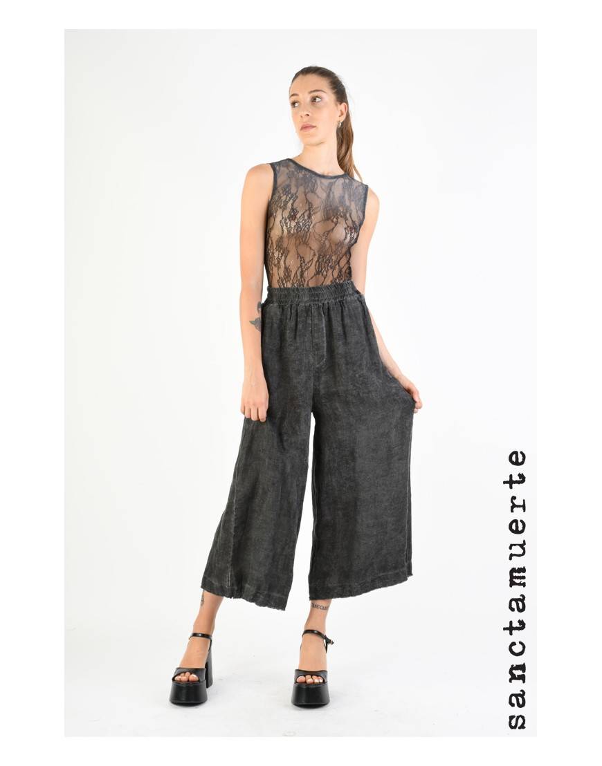 La haine inside us 9B SM387 PANTALONE Grigio Italia