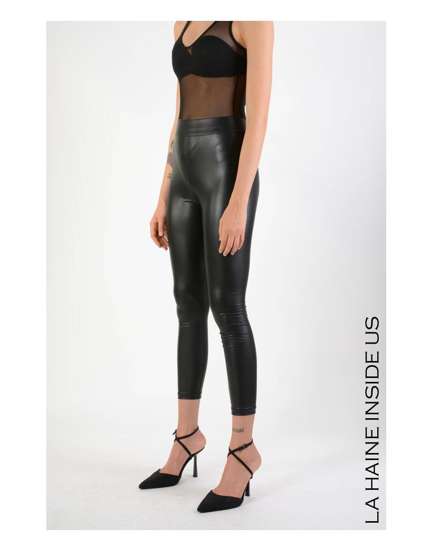 La haine inside us 4B LW692 LEGGINGS Nero 2025