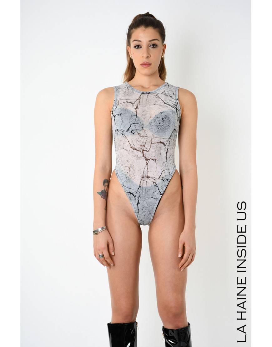 La haine inside us 4B LW789 BODY Bianco Negozi Online