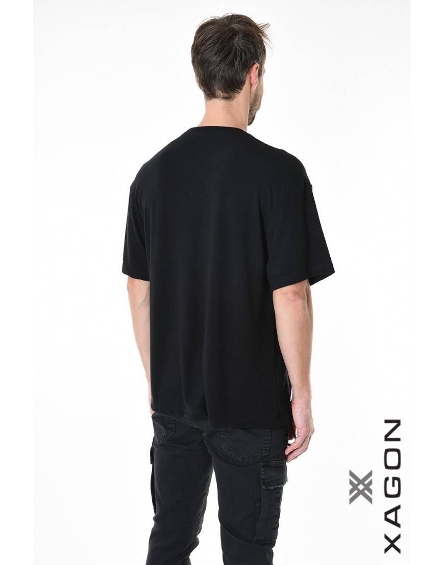 La haine inside us T-SHIRT 2ZUTS06 Nero Offerta