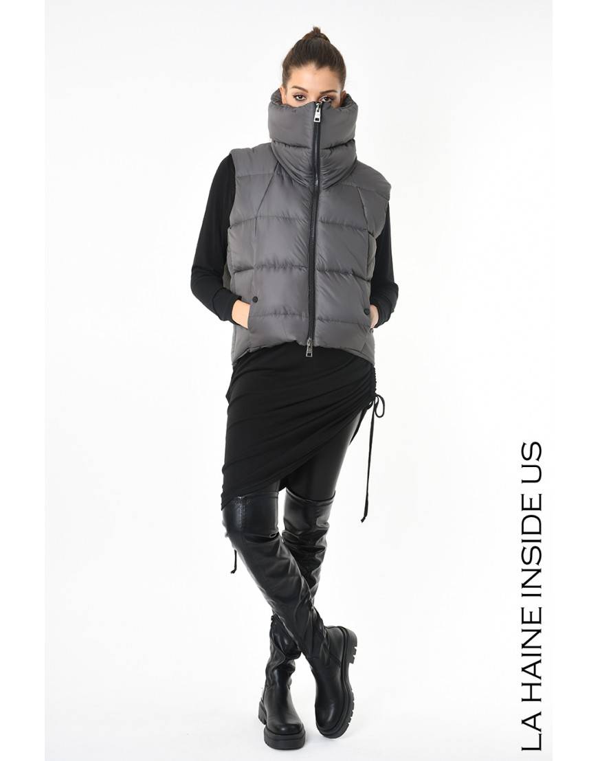 La haine inside us 3P LM252 PETTORINA + ZAINO UNISEX D Fango Negozio