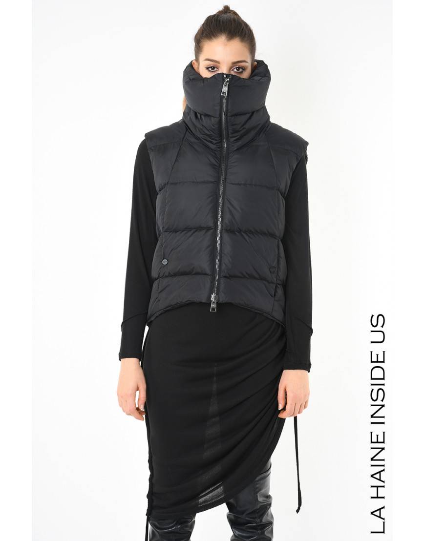 La haine inside us 3P LM252 PETTORINA + ZAINO UNISEX D Nero In Saldo