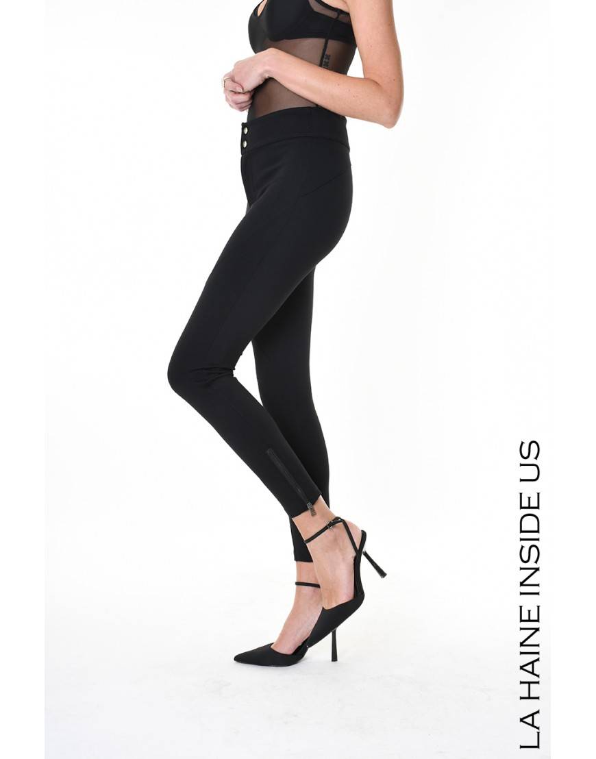 La haine inside us 4B LW550 PANTALONE Nero Nuovo