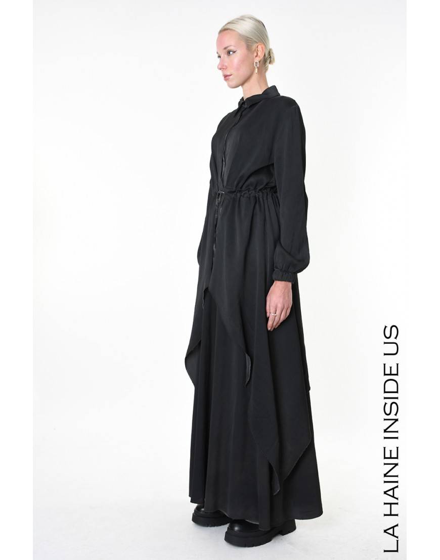 La haine inside us 4V LW918 CAMICIA Nero Qualità Garantita