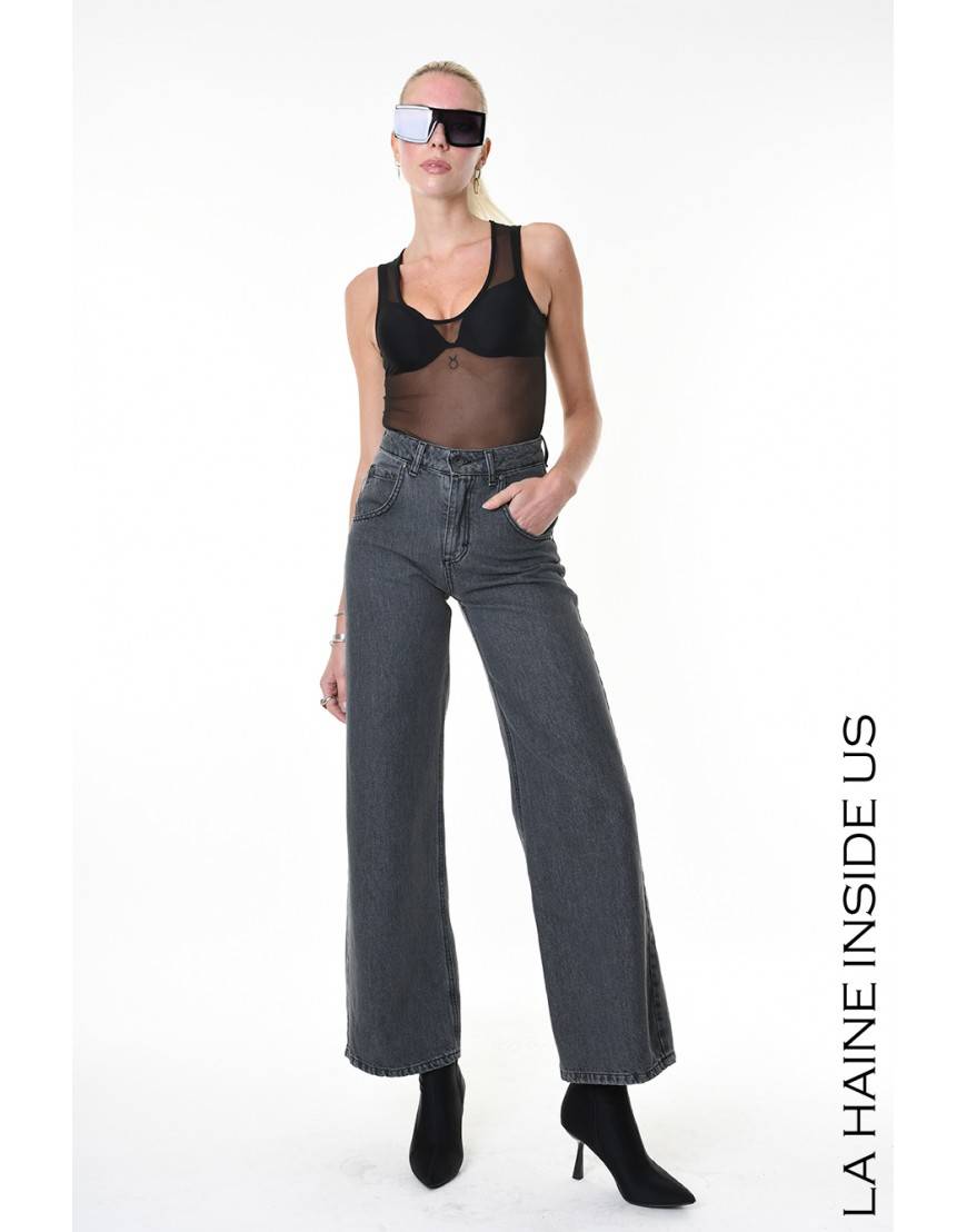La haine inside us 4X LW833 JEANS Grigio Consegna Veloce