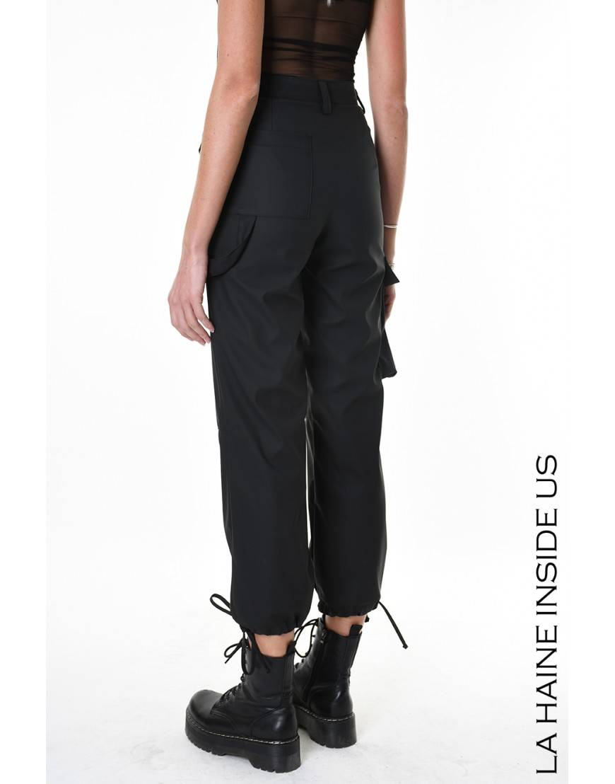 La haine inside us 4Z LW688 PANTALONE Nero Prezzo Ridotto