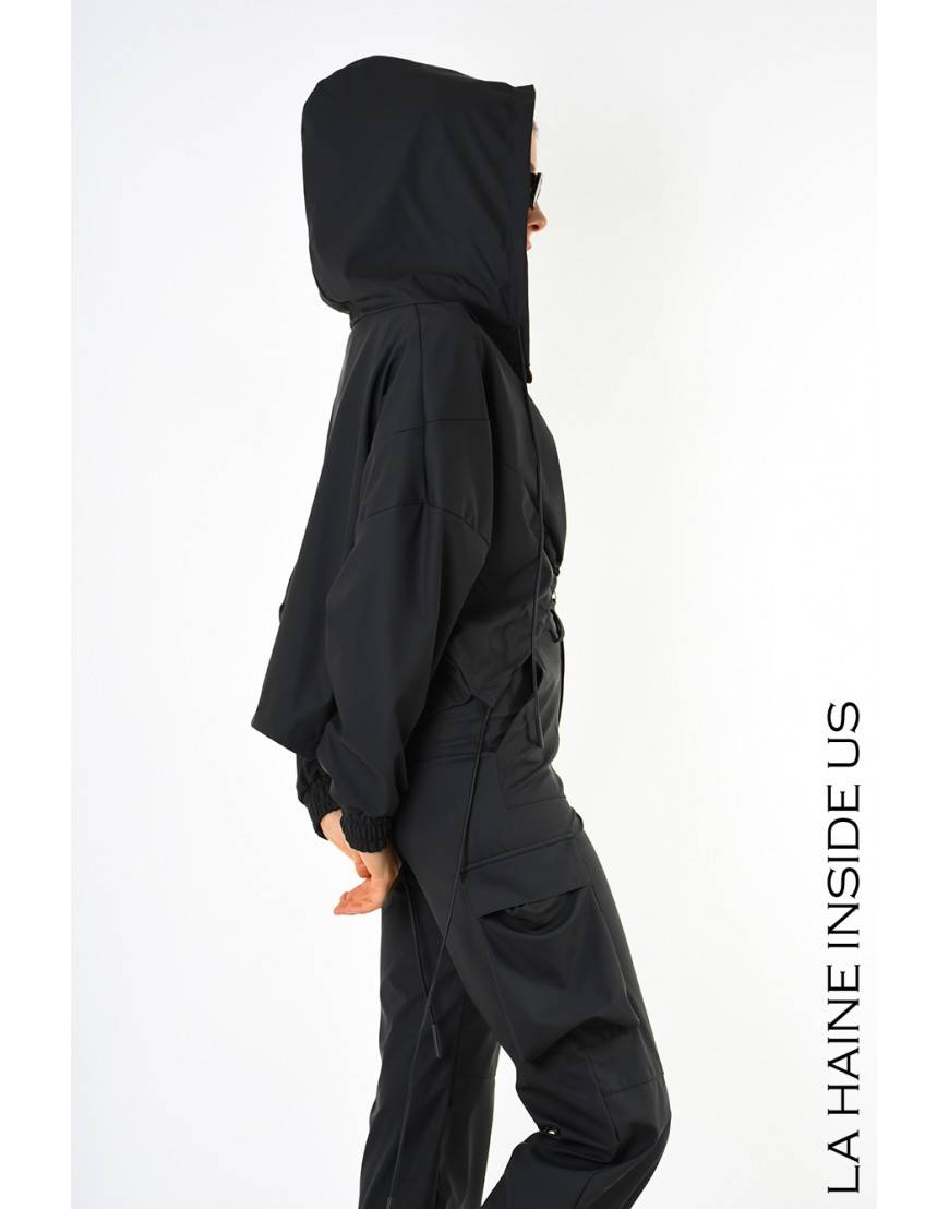 La haine inside us 4Z LW689 BOMBER Nero Sottocosto