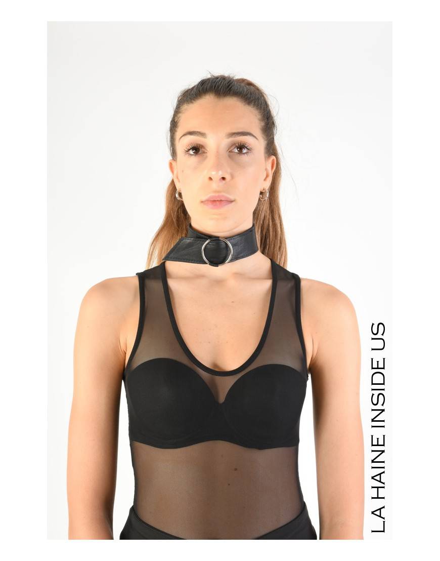 La haine inside us 8B LW769 COLIER / BRACCIALE Nero Convenienza