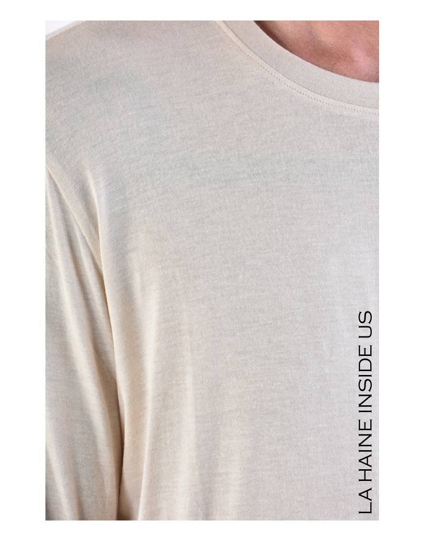 La haine inside us 3J LM165 MAGLIA Beige Sconto
