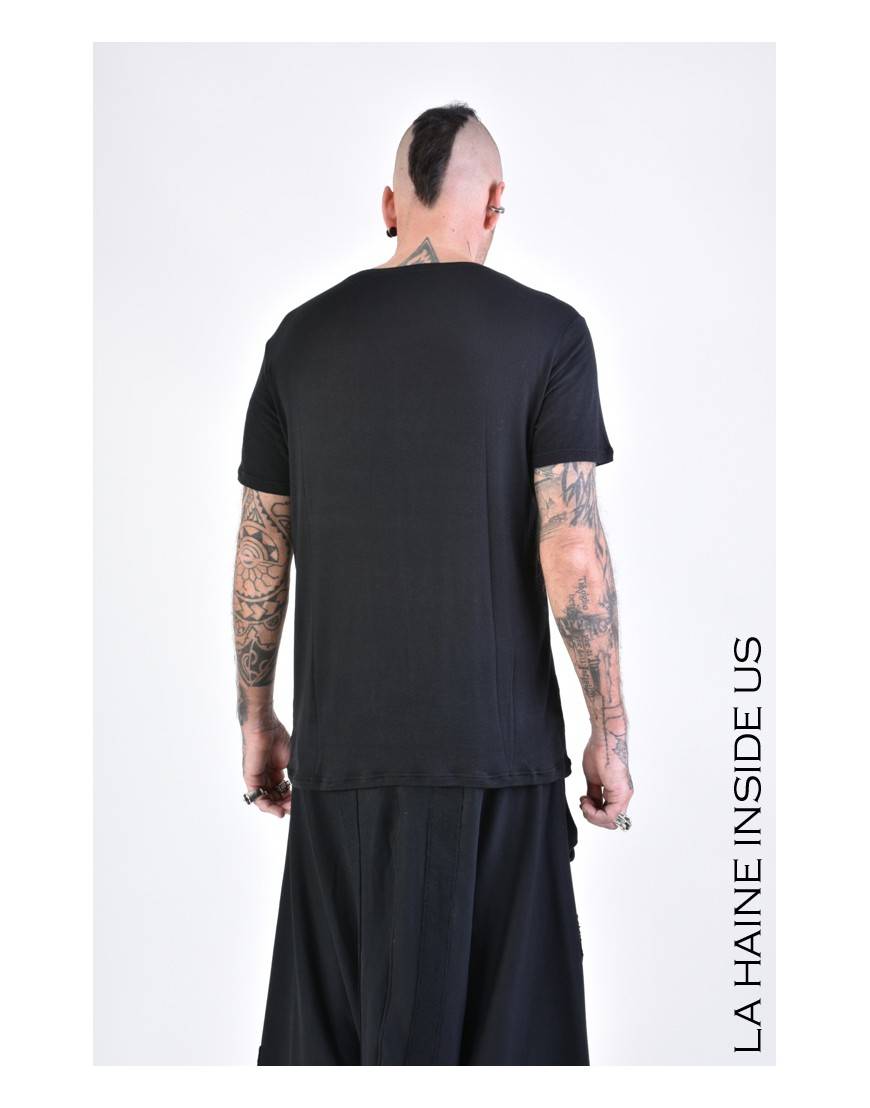 La haine inside us 3J LM167 T-SHIRT Nero Online