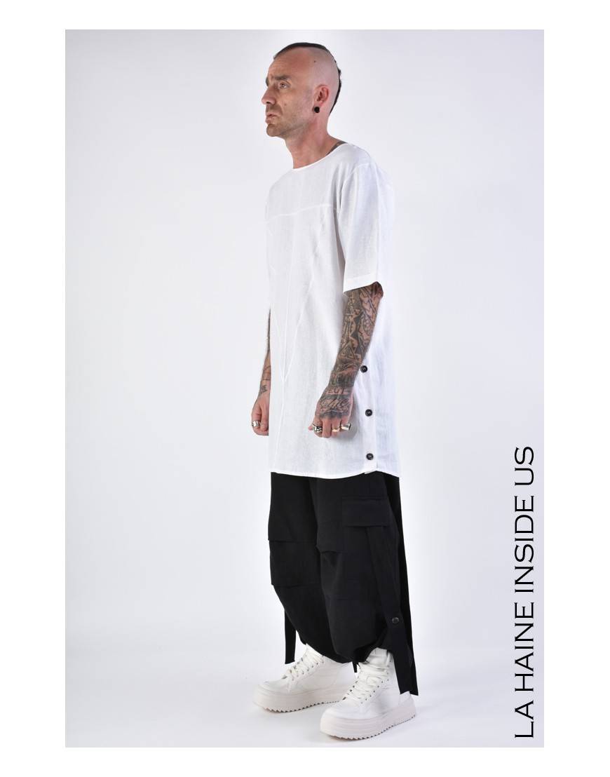 La haine inside us 3M LM097 T-SHIRT Bianco Promozione temporanea