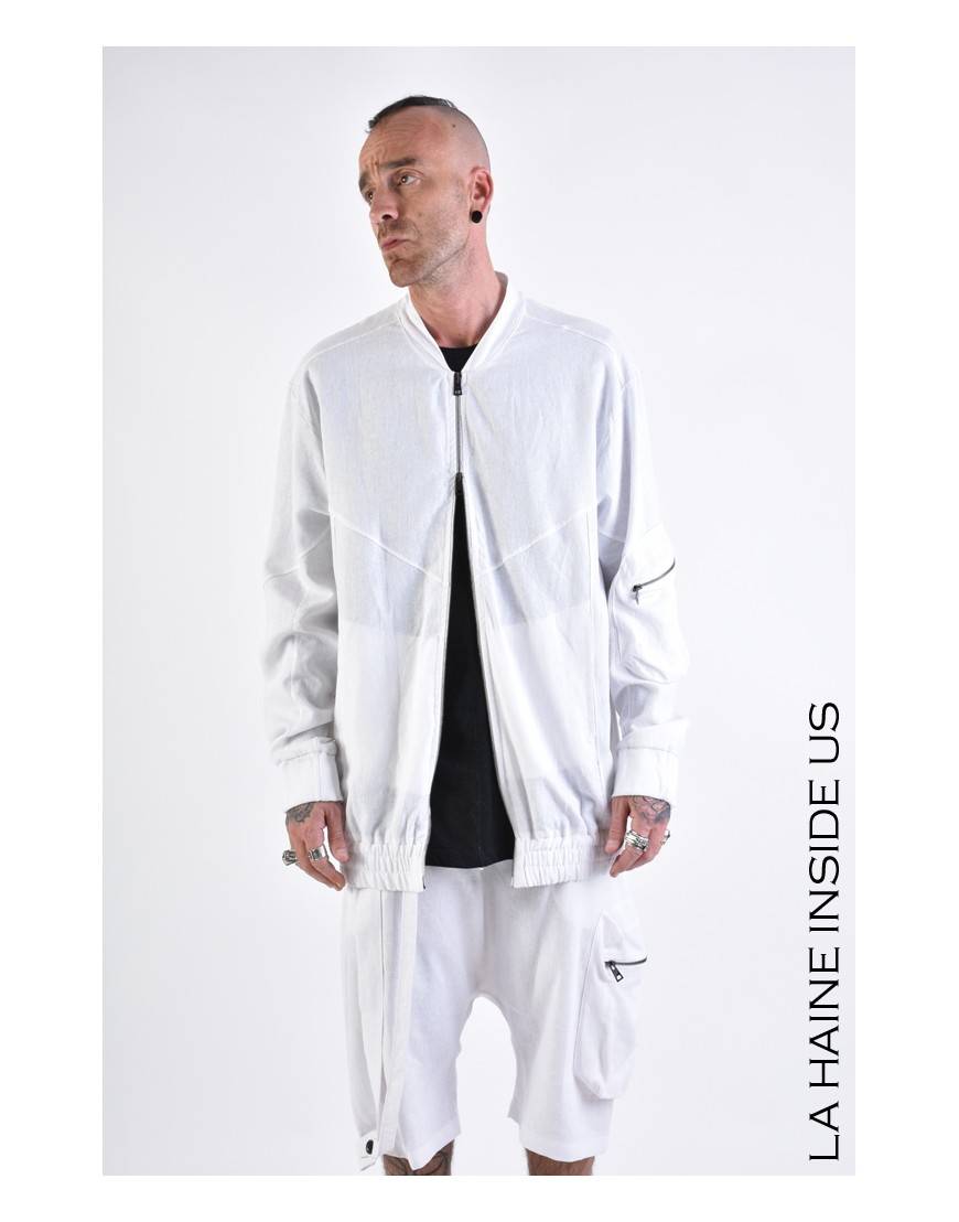 La haine inside us 3M LM098 BOMBER Bianco Saldi Di Fabbrica