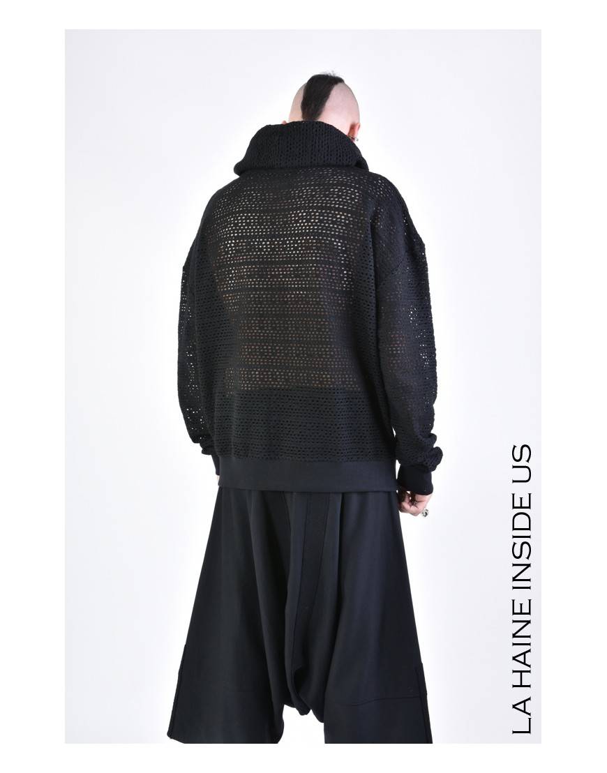 La haine inside us 3M LM102 FELPA UNISEX U Nero In Saldo